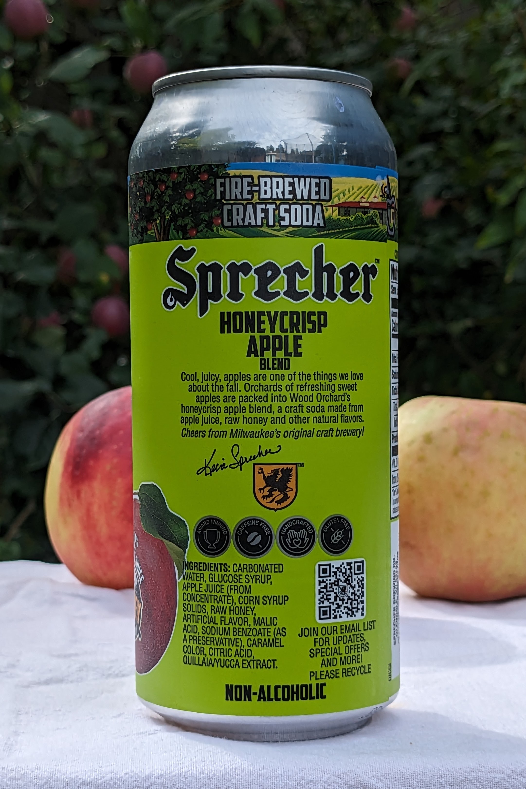 Sprecher Honeycrisp Apple Soda – Reviewed – Sodafry